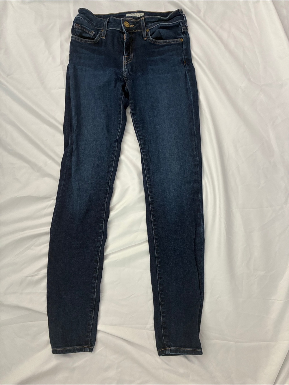 Joie Dark Blue Women's Mid-Rise Skinny Jeans